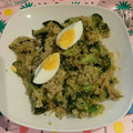 El cooksnap de Carla Belnome cuando hizo Quinoa con verduras al wok.