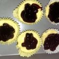DreamyHeartache's cooksnap of when they made Mini Lemon and Blueberry Cheesecake Cupcakes.