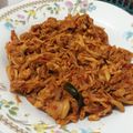Cooksnap dari tsaniyah untuk resep Ayam Suwir ala Hajatan