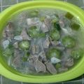 Cooksnap dari Mega Wanora untuk resep Sup Oyong/ Gambas Tanpa Minyak Goreng (cocok untuk diet 😁)