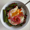 Cooksnap de Daniela Bargado quando cozinhou Tortitas de Arroz com Tomate e Pickles de Cebola Roxa.