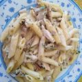 El cooksnap de Jessica Alvarez cuando hizo Pasta con sobras de pavo asado.