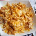 El cooksnap de Raquel cuando hizo Bacon & Cheese Fríes🍟🥓🧀.