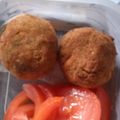 El cooksnap de Gabriela cuando hizo Croquetas de arroz y espinaca.