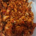 Cooksnap dari Wenny Sri Rizky Tarigan untuk resep Ikan Cakalang Suwir Manado Pedas
