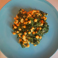 El cooksnap de Carmen RS cuando hizo Garbanzos con espinacas al curry.