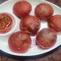Varsha Ingole Bele's cooksnap of when they made बीट रूट पुऱ्या (beetroot puri recipe in marathi).
