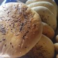 El cooksnap de Mariana cuando hizo Pan para hamburguesas 🙂.