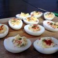 becky.catarino1's cooksnap of when they made Deviled Eggs.