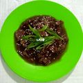 Cooksnap dari @ N ! untuk resep Korean Beef Bulgogi