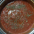 El cooksnap de Mónica Obelar Lemes cuando hizo Salsa de tomate para pizza.