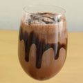 Kajal Ankur Dholakia's cooksnap of when they made ઓરીઓ કુકી ક્રીમ ચોકો મિલ્ક શેક (Oreo Cookie Cream Choco Milkshake Recipe in Gujarati).
