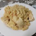 El cooksnap de Aldana Cano cuando hizo Pollo a la mostaza con fideos.