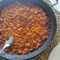 El cooksnap de Florencia B cuando hizo Fideuá con gambitas.