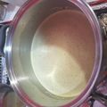 El cooksnap de Eliu E. Gaspar Rivera cuando hizo Crema de Brócoli.