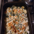 El cooksnap de Johana Basterrechea cuando hizo Brócoli gratinado con patata y bechamel de queso.