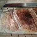El cooksnap de Nancy Amestoy cuando hizo Pan relleno.