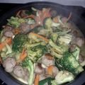 El cooksnap de Cristina Rojas Fuentes cuando hizo Albóndigas con verduras en salsa curry.