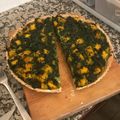 El cooksnap de cammirf cuando hizo Tarta de espinaca y calabacín.