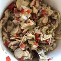 El cooksnap de Kikue Shima cuando hizo Ceviche de champiñones.