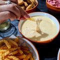 El cooksnap de Mini Acevedo cuando hizo Fondue de queso.