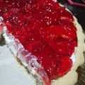 El cooksnap de Ludmila Pereyra cuando hizo Tarta de frutilla con crema y gelatina.