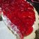 El cooksnap de Ludmila Pereyra cuando hizo Tarta de frutilla con crema y gelatina.