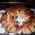 El cooksnap de Paula Santana cuando hizo Rosca de dulce de membrillo.