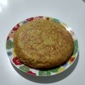 El cooksnap de Ali Taylor cuando hizo Tortilla de batatas.