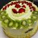 Madhu Jain का कुकस्नैप जब उन्होंने कलरफुल कीवी फ्लेवर केक (colourful kiwi flavour cake recipe in Hindi) बनाया था।