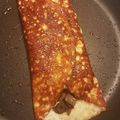 El cooksnap de Mo Trevino cuando hizo Chicharrón de queso relleno de champiñones.