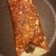 El cooksnap de Mo Trevino cuando hizo Chicharrón de queso relleno de champiñones.