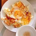 Cooksnap của bếp mẹ Hìn khi họ làm theo món Trứng chiên ốp la