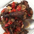 Cooksnap dari Suci Wafa Utami untuk resep Tumis cumi asin pedas simple bangett enak nikmat