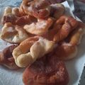 El cooksnap de Tatiana Lopez cuando hizo Kreppel (torta frita alemana).