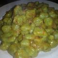 El cooksnap de Noemí cuando hizo Ñoquis de Palta con pesto genovés.
