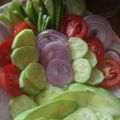 Areeba Khan's cooksnap of when they made Fresh tomato salad.