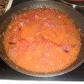 El cooksnap de Sandra cuando hizo Salsa de tomate frito casero.