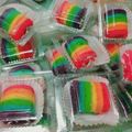 Cooksnap dari Mama'a Luna Eunice untuk resep Bolu Kukus Pelangi (Putih Telur)Lembutnya Super😋