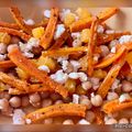 Mara's cooksnap of when they made Roasted Carrot Salad with Goat Cheese.