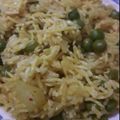 Sunita soni का कुकस्नैप जब उन्होंने मटर पुलाव (matar pulao recipe in Hindi) बनाया था।