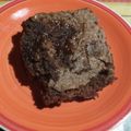 El cooksnap de Milagros Lazarte cuando hizo Brownies de Nesquik.
