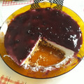 El cooksnap de Nieves Castañe Perez cuando hizo Tarta de queso con mermelada de arándanos.