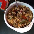 El cooksnap de Marion Schwarzenberger cuando hizo Salteado de fideos con vegetales.
