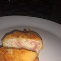 El cooksnap de Julia Olmos cuando hizo Pechugas de pollo rellenas.