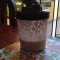 El cooksnap de Maria Llaja cuando hizo Smoothie de manzana.