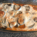 El cooksnap de clara66 cuando hizo Moussaka vegana.