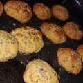 El cooksnap de Melina Gargano cuando hizo Galletitas con chips de chocolates y azúcar mascabo. SIN MANTECA.