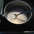 El cooksnap de Corina Migea cuando hizo Crema pastelera.