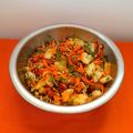 Sonal Modha's cooksnap of when they made ફણગાવેલા મગ ચણા અને વેજીટેબલ સલાડ.